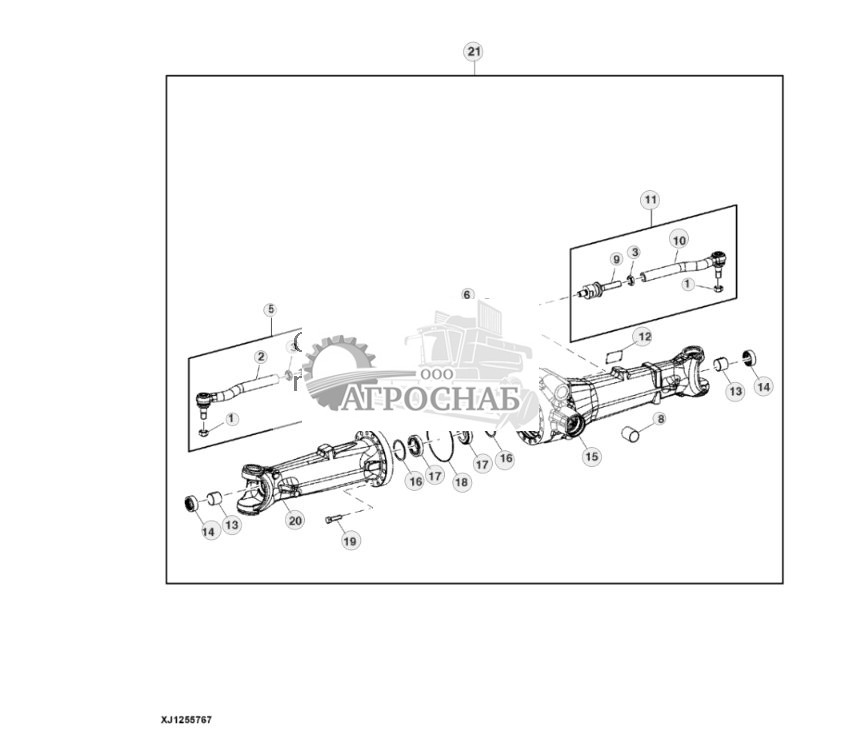 Корпус переднего моста с MFWD - ST1849 24.jpg